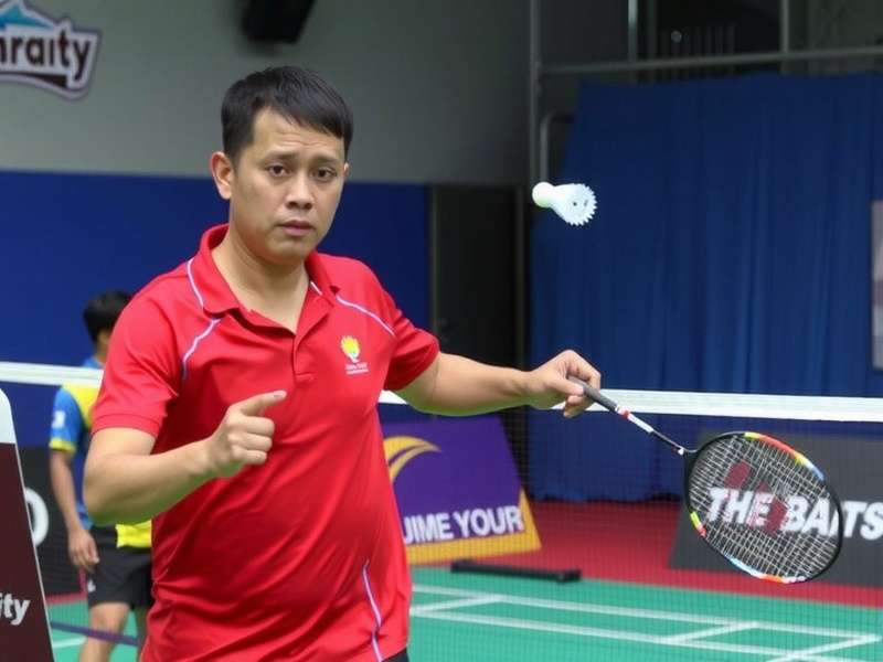 Badminton Champion India Game Court